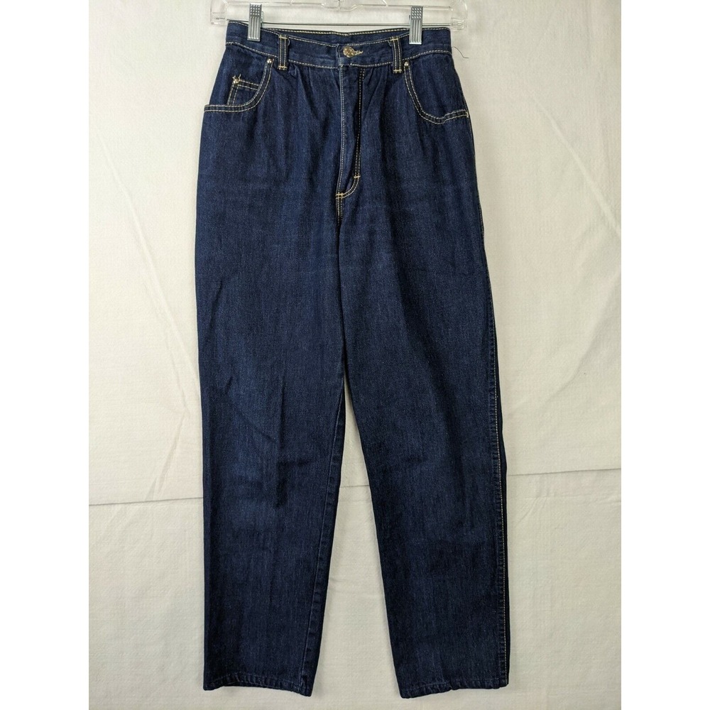 Zena Denim Jeans Womens Sz 7 High Rise Waist Cotton Blue USA
